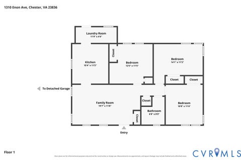 Tiny photo for 1310 Enon Avenue, Chester, VA 23836 (MLS # 2624991)