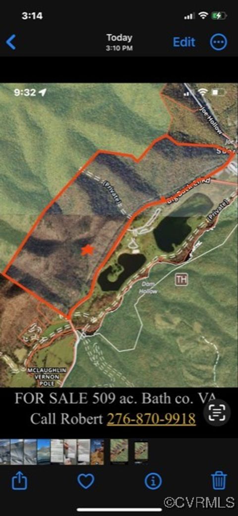 Tiny photo for 7305 Big Back Creek Road, Warm Springs, VA 24484 (MLS # 2519064)