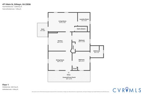 Tiny photo for 471 Main Street, Dillwyn, VA 23936 (MLS # 2624309)