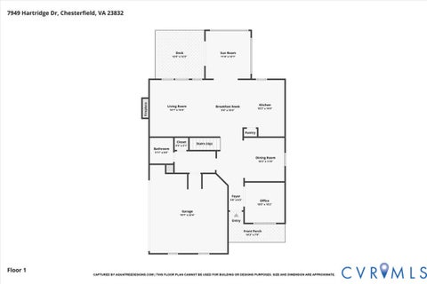 Tiny photo for 7949 Hartridge Drive, Chesterfield, VA 23832 (MLS # 2625726)