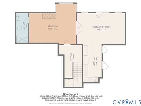 Tiny photo for 8837 Pebble Beach Court, Chesterfield, VA 23832 (MLS # 2606915)