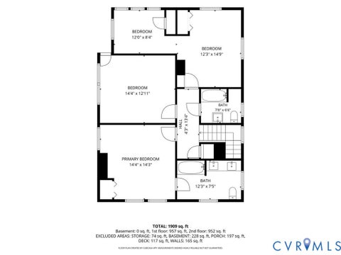 Tiny photo for 1802 Varina Avenue, Petersburg, VA 23805 (MLS # 2616881)