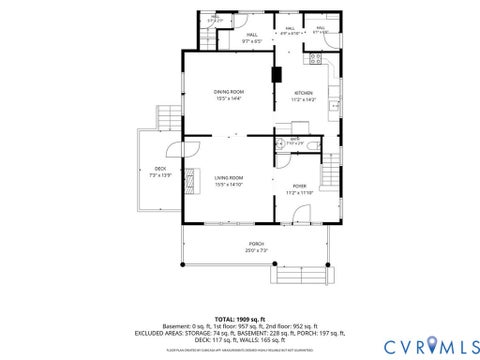 Tiny photo for 1802 Varina Avenue, Petersburg, VA 23805 (MLS # 2616881)