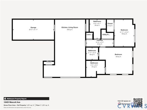 Tiny photo for 12423 Wescott Avenue, Midlothian, VA 23112 (MLS # 2533048)
