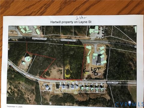 Tiny photo for Lot B Layne Street, Farmville, VA 23901 (MLS # 2606566)