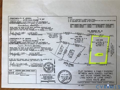Tiny photo for Lot B Layne Street, Farmville, VA 23901 (MLS # 2606566)