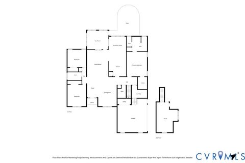 Tiny photo for 7900 Glendale Estates Drive, Henrico, VA 23231 (MLS # 2618480)