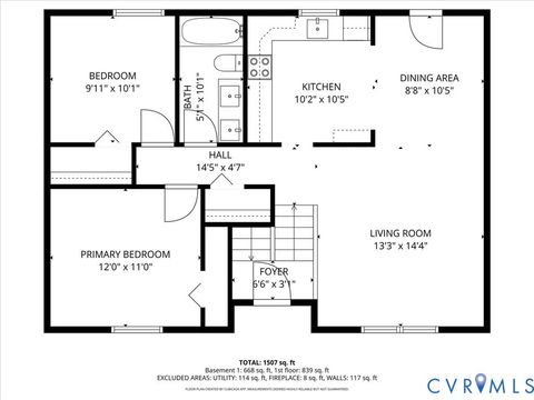 Tiny photo for 2224 Dragonfly Lane, Chesterfield, VA 23235 (MLS # 2601376)