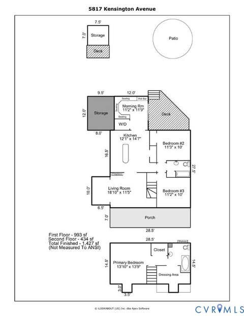Tiny photo for 5817 Kensington Avenue, Richmond, VA 23226 (MLS # 2620819)