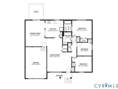Tiny photo for 3710 Malbon Way, Chesterfield, VA 23832 (MLS # 2619981)