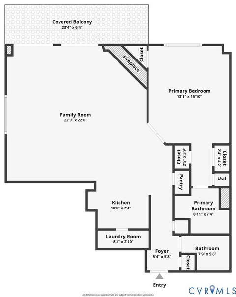 Tiny photo for 301 Beacon Ridge Drive #602, Hopewell, VA 23860 (MLS # 2622945)