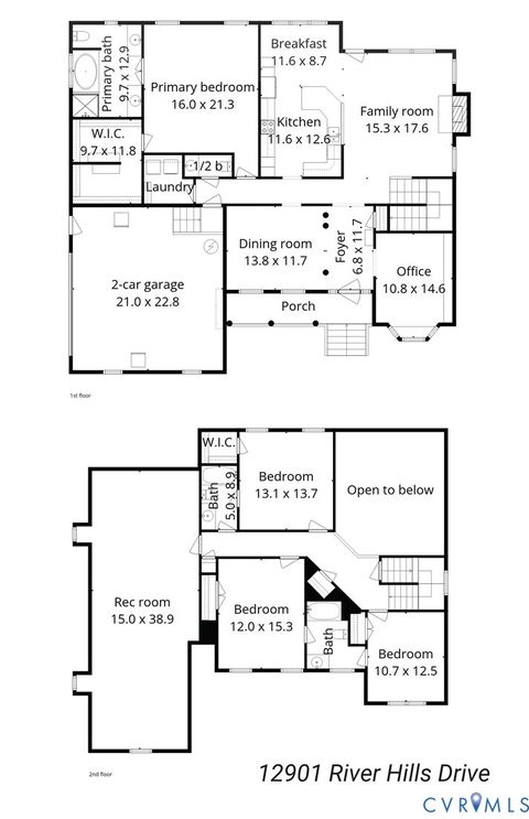 Tiny photo for 12901 River Hills Drive, Midlothian, VA 23113 (MLS # 2601676)