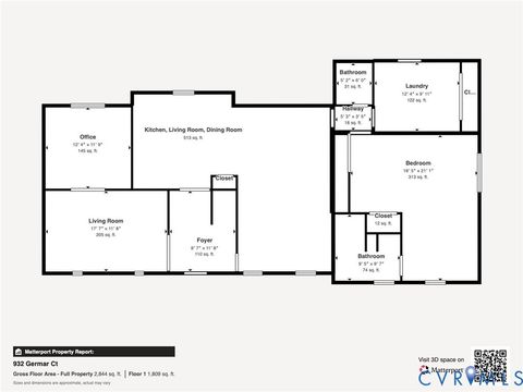 Tiny photo for 932 Germar Court, Colonial Heights, VA 23834 (MLS # 2613270)