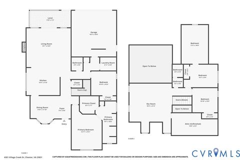 Tiny photo for 4301 Village Creek Drive, Chester, VA 23831 (MLS # 2605213)