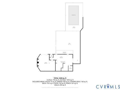 Tiny photo for 4400 Three Bridge Road, Powhatan, VA 23139 (MLS # 2616703)