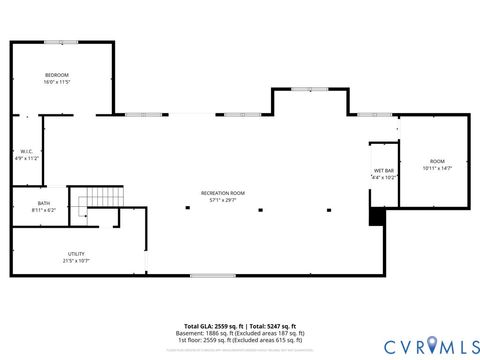 Tiny photo for 6126 Autumn Bluff Road, Powhatan, VA 23139 (MLS # 2610425)