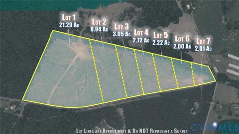 Tiny photo for Lots 1-7 Sports Lake Road, Cumberland, VA 23040 (MLS # 2616166)