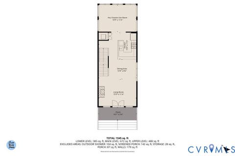 Tiny photo for 209 Broadway, Irvington, VA 22480 (MLS # 2616692)