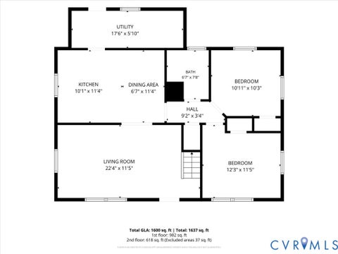 Tiny photo for 1842 Brandon Avenue, Petersburg, VA 23805 (MLS # 2624979)