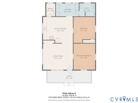 Tiny photo for 1347 N Main Street, Chase City, VA 23924 (MLS # 2533185)