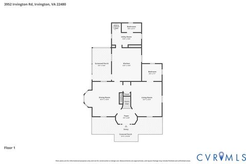 Tiny photo for 3952 Irvington Road, Lancaster, VA 22480 (MLS # 2616359)