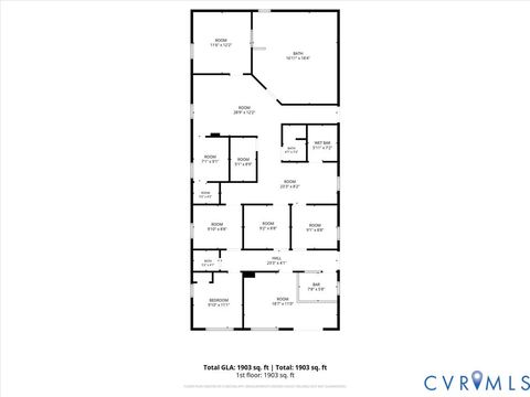 Tiny photo for 2801 Turner Road, North Chesterfield, VA 23224 (MLS # 2614084)