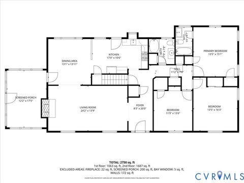 Tiny photo for 3688 Anderson Highway, Powhatan, VA 23139 (MLS # 2617459)