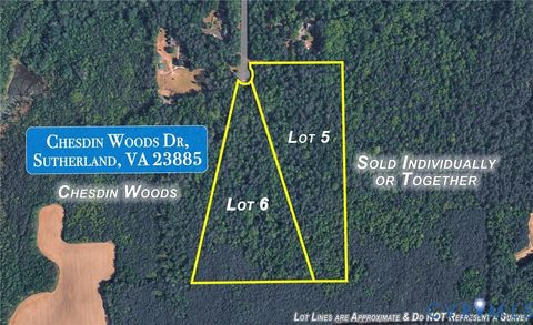 Tiny photo for Lot 5 Chesdin Woods Drive, Sutherland, VA 23885 (MLS # 2603850)
