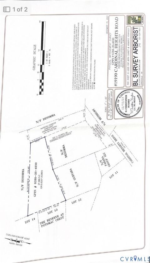 Tiny photo for 19190 Cardinal Heights Road, Triangle, VA 22172 (MLS # 2523349)