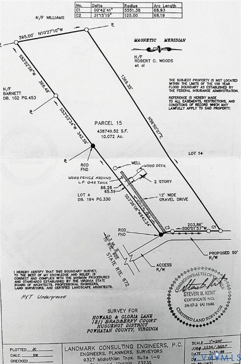 Tiny photo for 1211 Bradbury Court, Moseley, VA 23120 (MLS # 2529678)