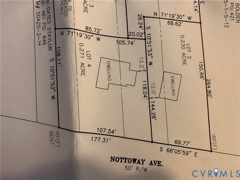 Tiny photo for 609 Nottoway Avenue, Blackstone, VA 23824 (MLS # 2533304)