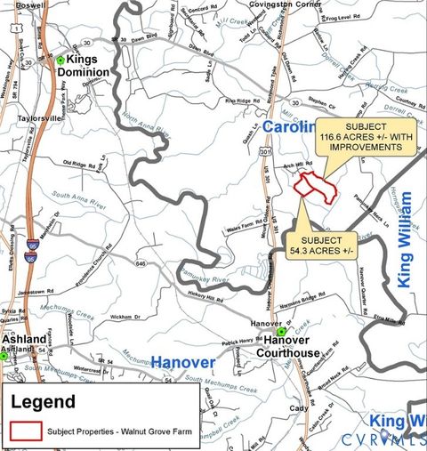 Tiny photo for 33051 Walnut Grove Farm Lane, Hanover, VA 23069 (MLS # 2530495)