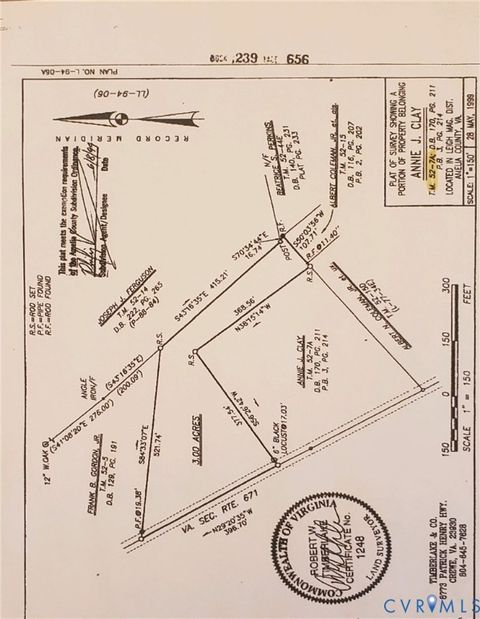 Tiny photo for 5901 Pot Rock Lane, Jetersville, VA 23083 (MLS # 2533451)