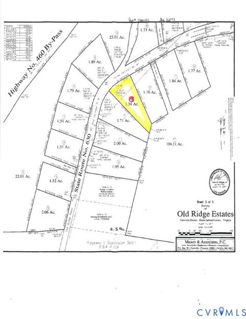 Tiny photo for 0 Old Ridge Road, Farmville, VA 23901 (MLS # 2614588)