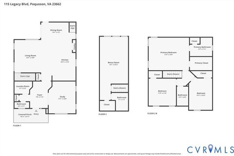 Tiny photo for 115 Legacy Boulevard, Poquoson, VA 23662 (MLS # 2613847)