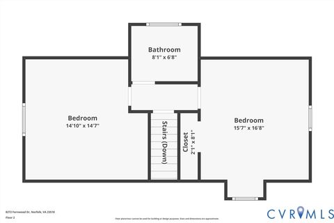 Tiny photo for 8272 Fernwood Drive, Norfolk, VA 23513 (MLS # 2612899)