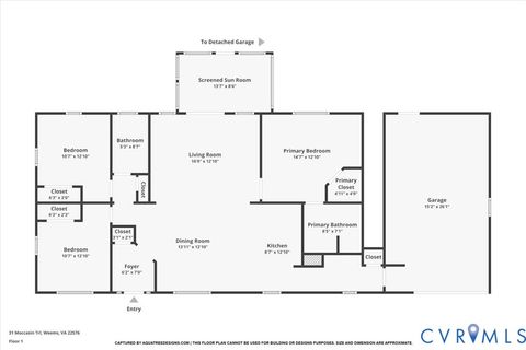 Tiny photo for 31 Moccasin Trail, Weems, VA 22576 (MLS # 2533083)