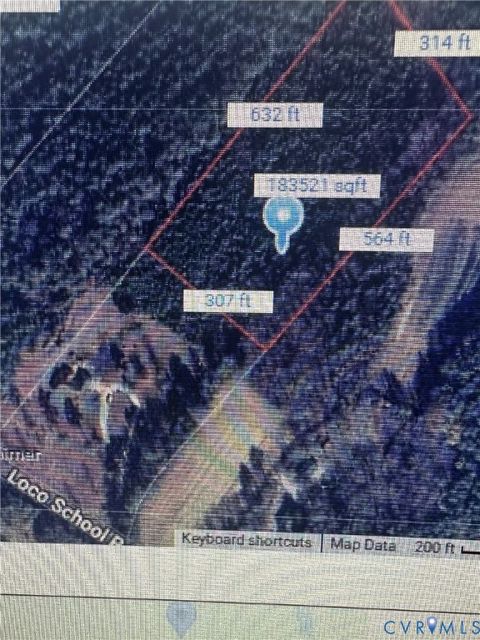 Tiny photo for 000 Loco School Road, Sussex, VA 23882 (MLS # 2521022)