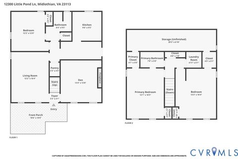 Tiny photo for 12300 Little Pond Lane, Midlothian, VA 23113 (MLS # 2604497)