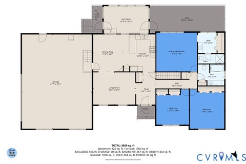 Tiny photo for 1254 Bancton Road, Kinsale, VA 22488 (MLS # 2622761)
