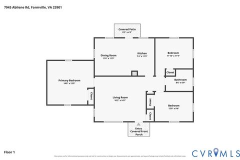 Tiny photo for 7945 Abilene Road, Farmville, VA 23901 (MLS # 2619442)