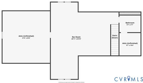 Tiny photo for 8143 Lake Margaret Terrace, Chesterfield, VA 23838 (MLS # 2528358)