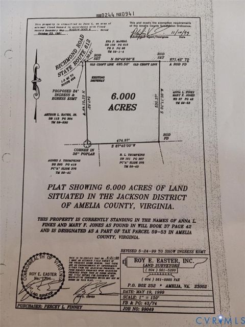 Tiny photo for 0 Richmond Road, Amelia, VA 23002 (MLS # 2608404)