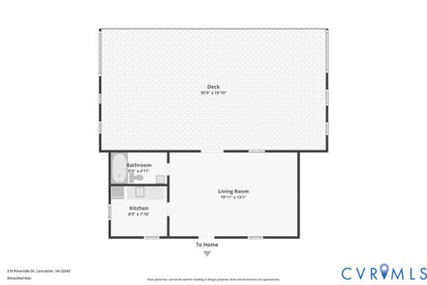 Tiny photo for 219 Riverside Drive, Morattico, VA 22503 (MLS # 2622379)