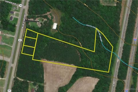 Tiny photo for N/A Blue Star Hwy, Jarratt, VA 23867 (MLS # 2515847)