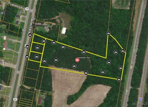 Tiny photo for N/A Blue Star Hwy, Jarratt, VA 23867 (MLS # 2515847)