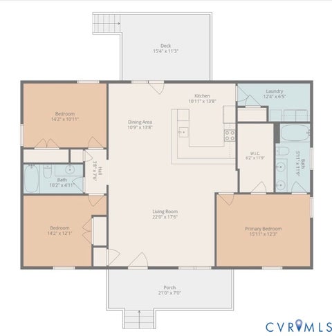 Tiny photo for 2677 Dogtown Road, Goochland, VA 23063 (MLS # 2615153)