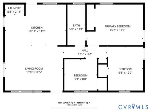 Tiny photo for 5604 Stella Road, North Chesterfield, VA 23234 (MLS # 2608886)