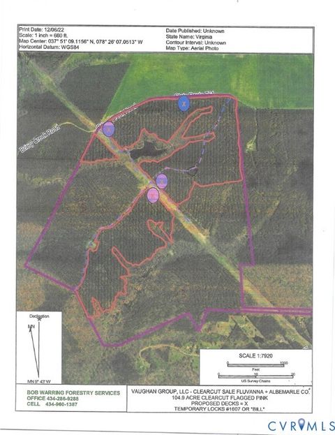 Tiny photo for XX Briery Creek Road, Scottsville, VA 24590 (MLS # 2607094)