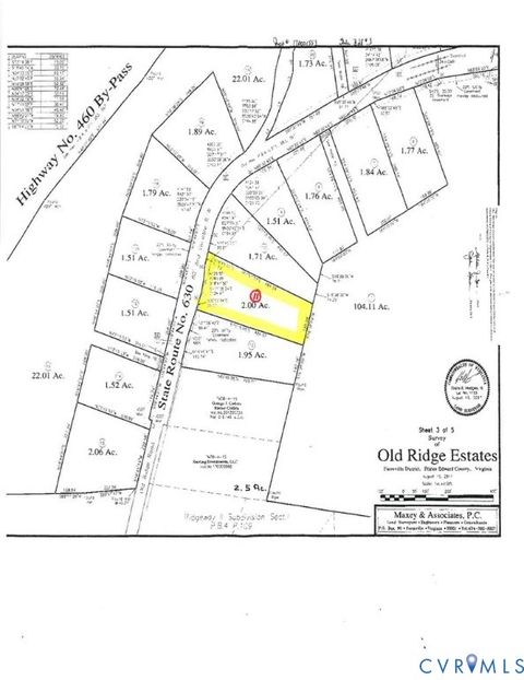Tiny photo for 0 Old Ridge Road, Farmville, VA 23901 (MLS # 2614591)